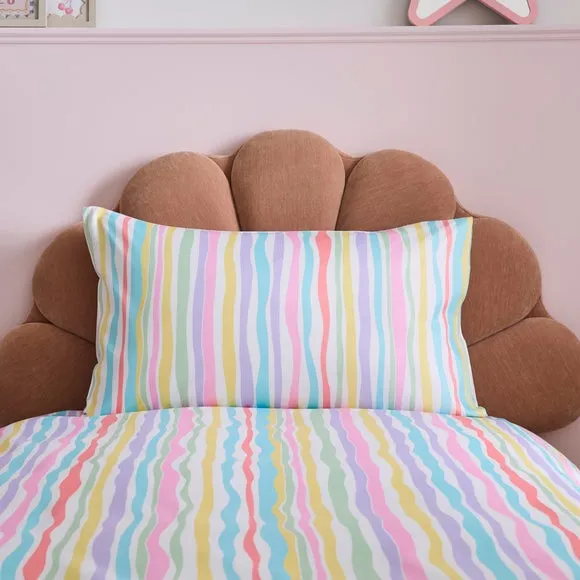 Pastel Stripes Quilt Cover and Pillowcase Set 3
