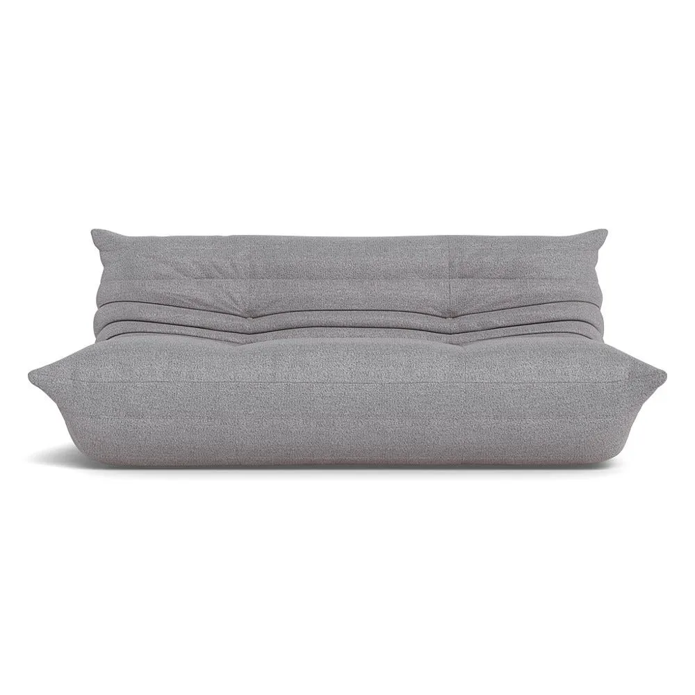 Ligne Roset Togo Large Settee in Capa Gris 1