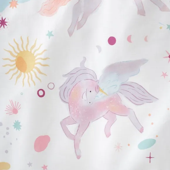 Celestial Unicorn Reversible Polycotton Duvet Cover & Pillowcase Set 5