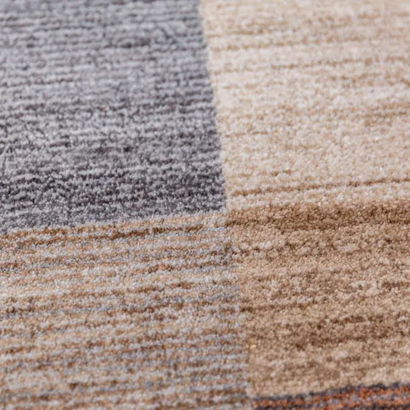 Oscar Geometric Fringe Rug 2