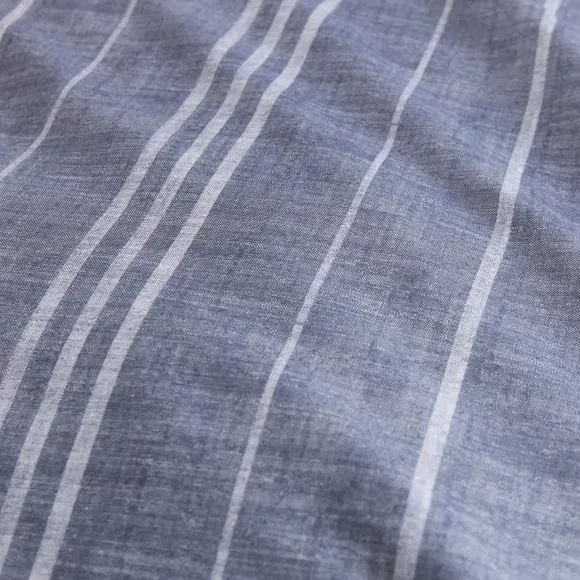 Harley Stripe Polycotton Duvet Cover & Pillowcase Set 4