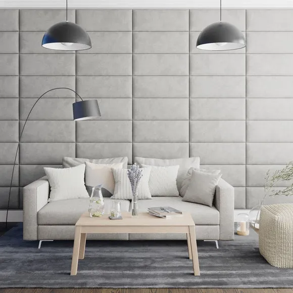 Aspire EasyMount Plush Velvet Upholstered Wall Panels 4