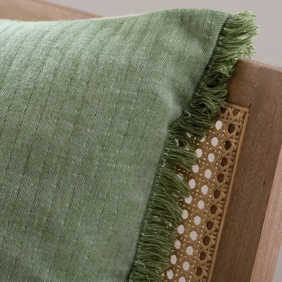 Reversible Muslin Cotton Square Cushion Cover 6