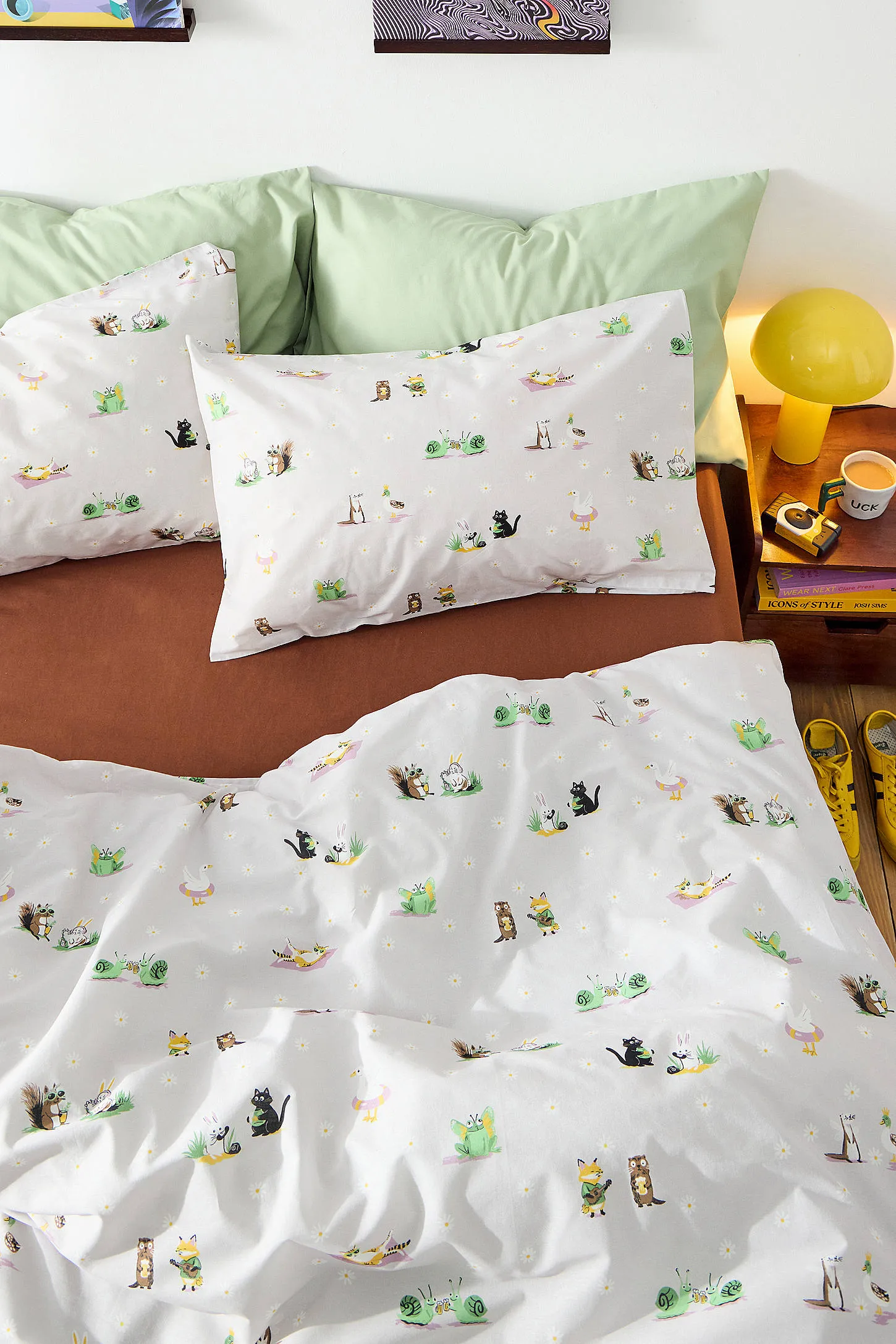 Whimsical Animals Duvet Set - Lilac 2