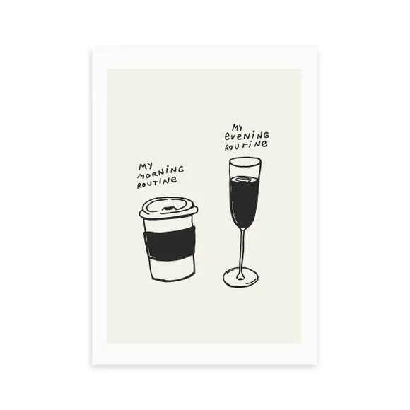 East End Prints Routines Print by Tartagain 2