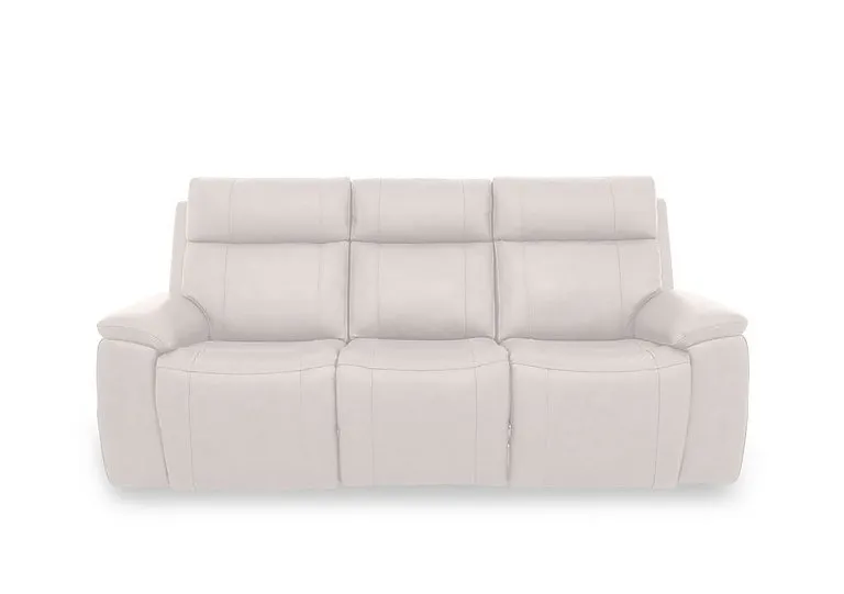 Aero Leather 3 Seater Power Recliner Sofa with Power Headrests