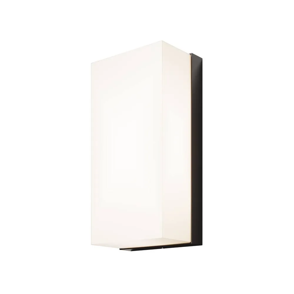 Netlighting Badd Outdoor Flush Wall Lamp Graphite 3000K 700lm IP54 in Grey
