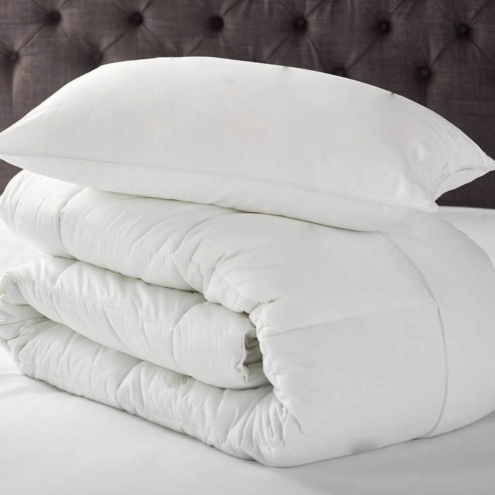 The Linen Consultancy TLC 5 Star Hotel Concept Premium Goose Feather & Down 4.5 Tog Duvet in White