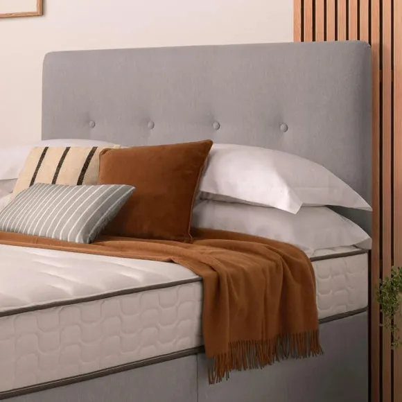 Silentnight Divan Bed With Francisco Fabric Headboard and 800 Pocket Sprung Mattress 4