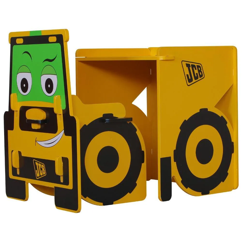 JCB Yellow Children's Digger Desk and Chair