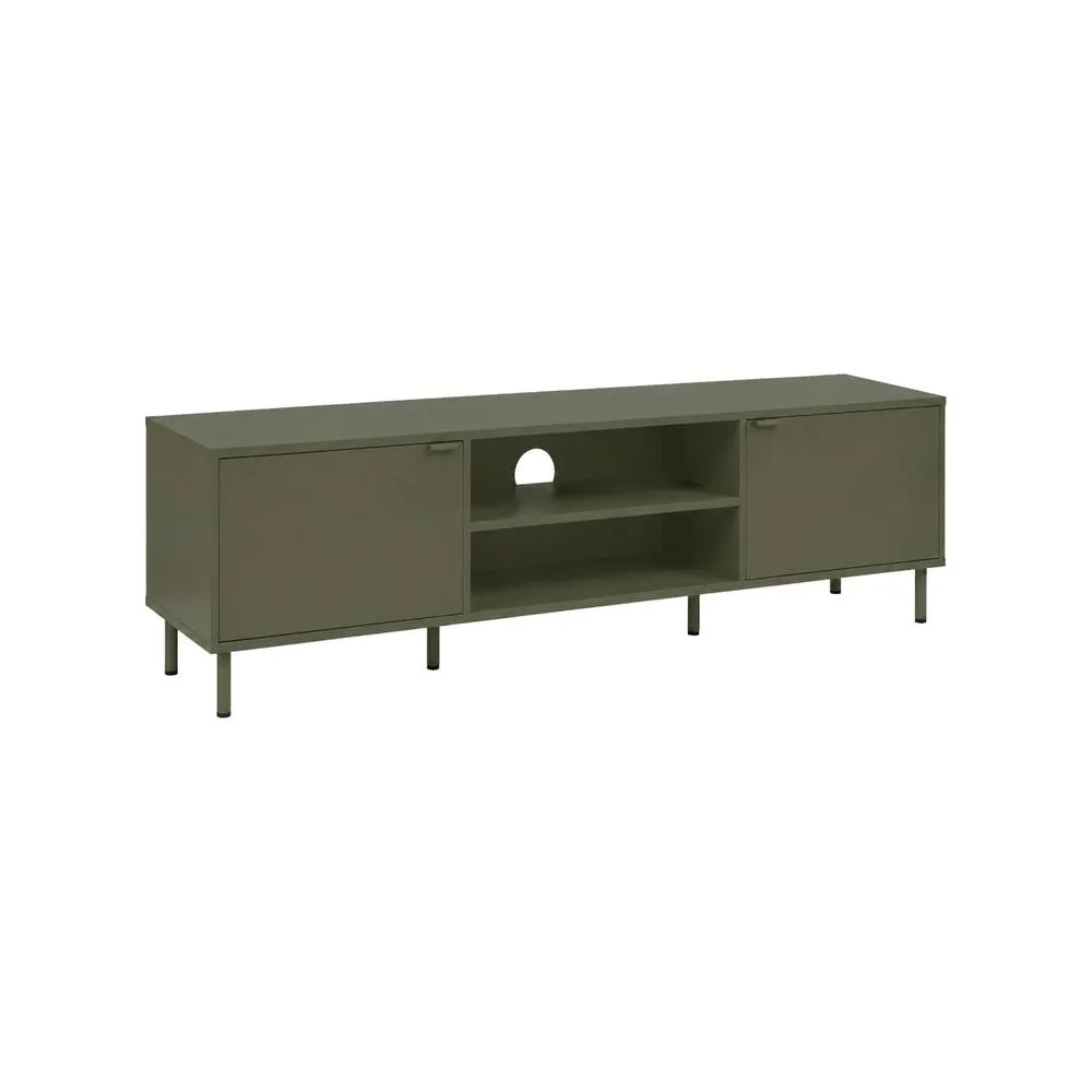 sweeek TV stand 160cm wood decor & metal in Khaki 2