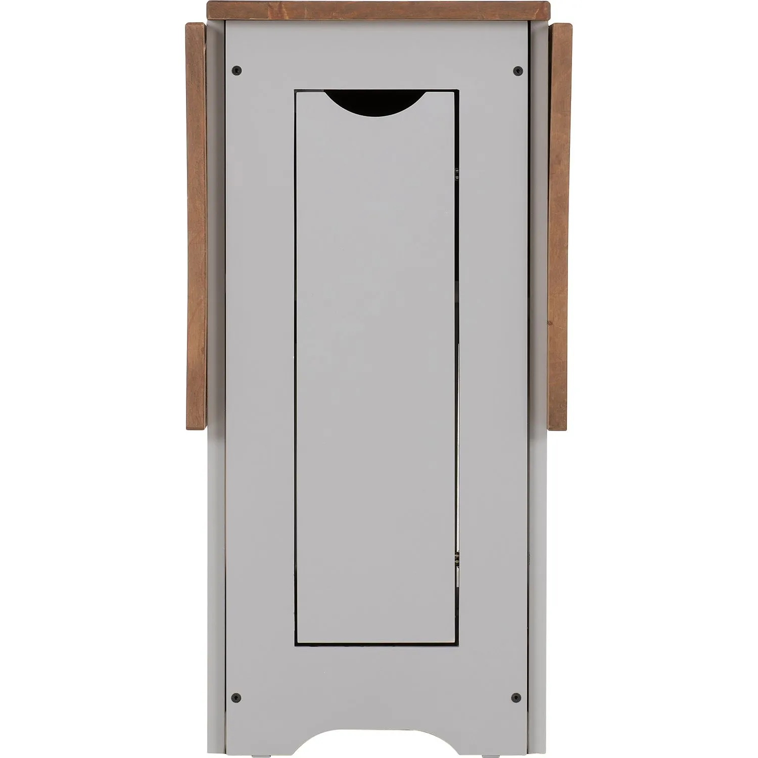 Seconique Santos Butterfly Dining Set in Grey 6