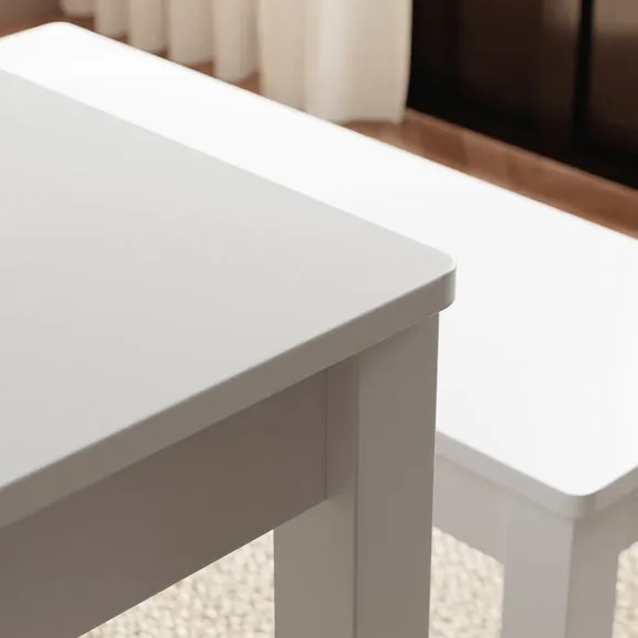 Lynton 4 Seater Dining Table and Bench Set 3
