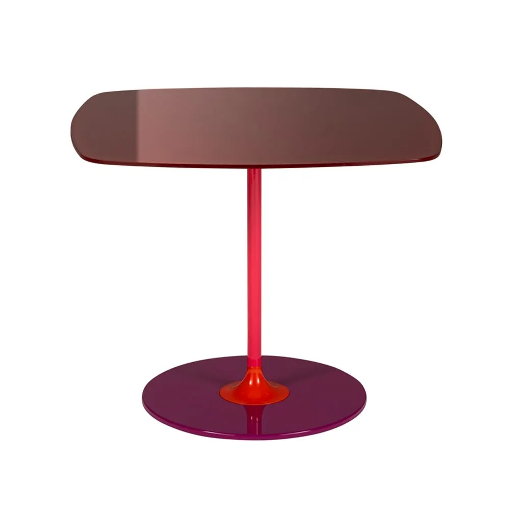 Kartell Thierry Table Low Burgundy 2