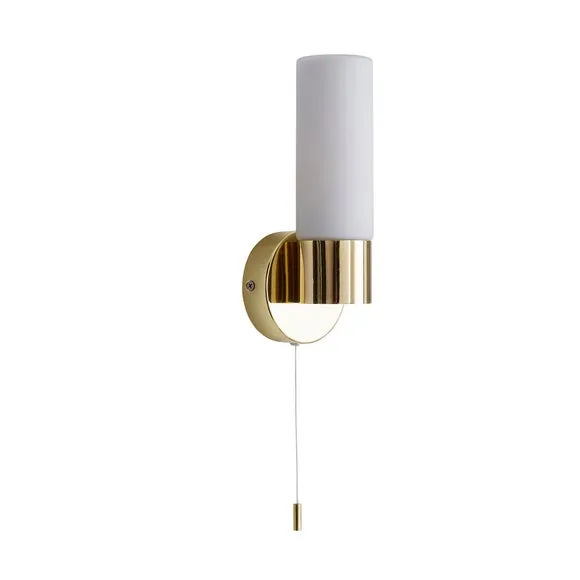 Porto Bathroom Wall Light Brass 5