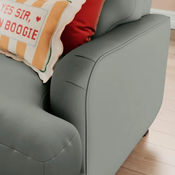 Martha Vintage Velvet Full Corner Sofa 5