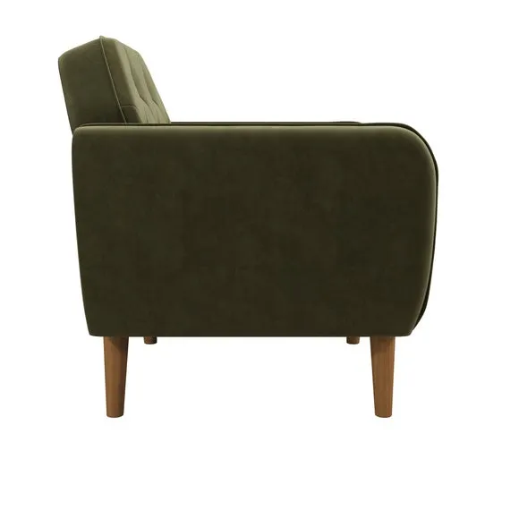 Teresa Velvet Button Detail Occasional Armchair 5