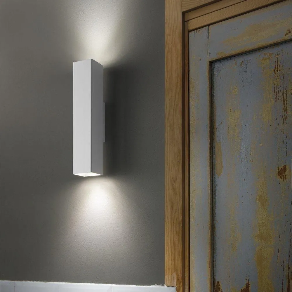 Netlighting Sky 2 Light Up & Down Wall Light White GU10 2