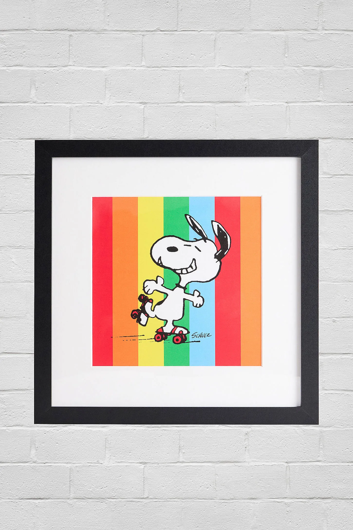 Magpie x Peanuts Peanuts Good Times 12x12 Framed Wall Art Print