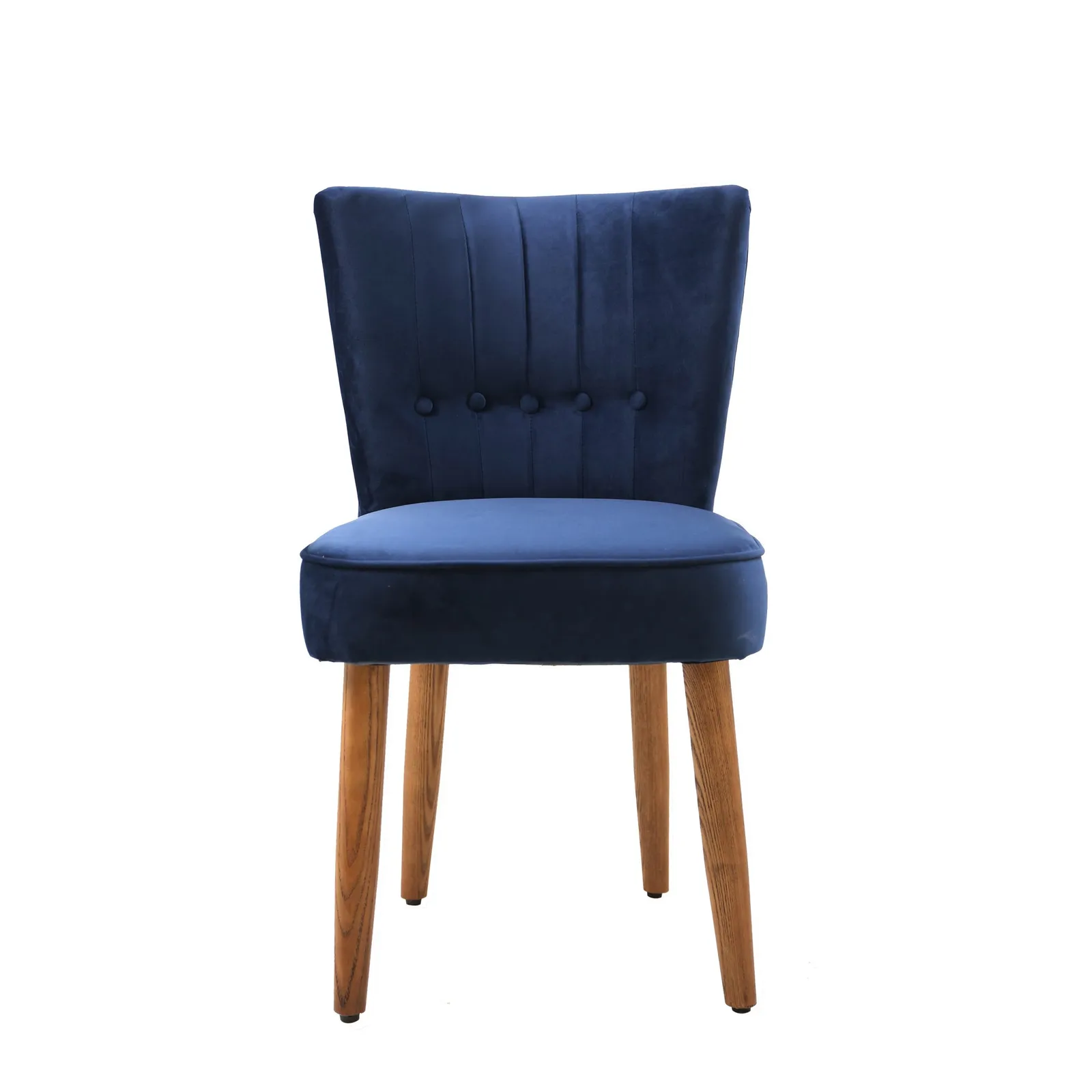 Isla Velvet Dining Chair Blue