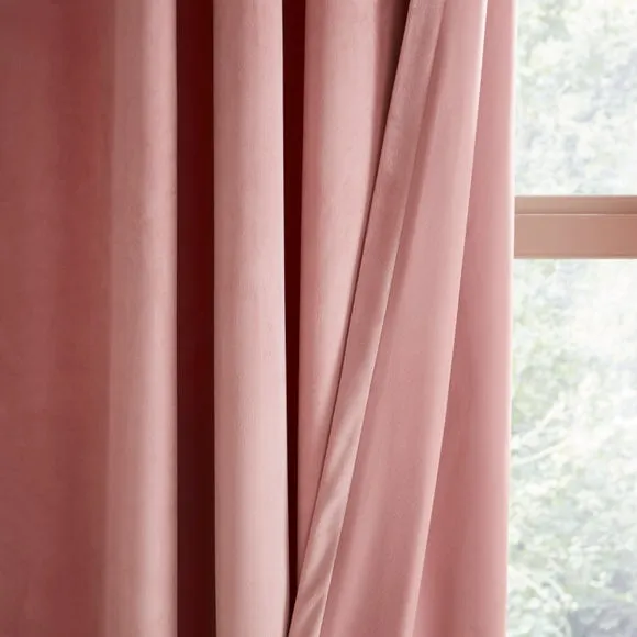 Luxe Velour Eyelet Curtains (Blackout Available) 5