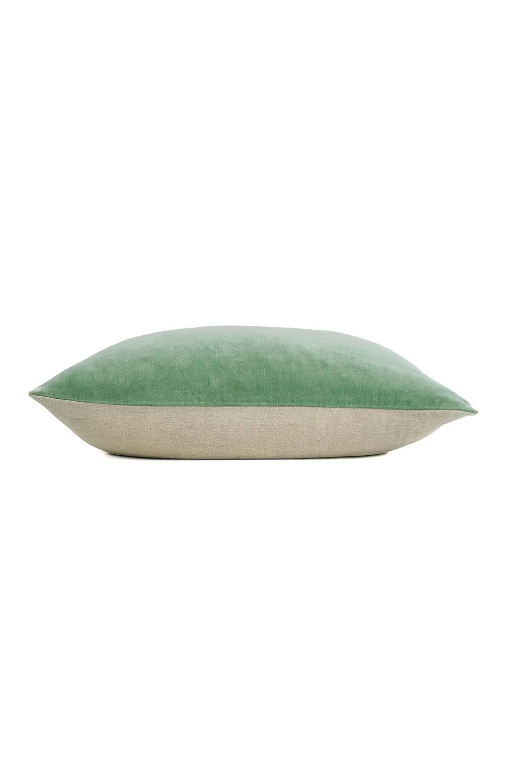 CHRISTY Luxury Filled Velvet 'Jaipur' Rectangle Cushions in Jade 3