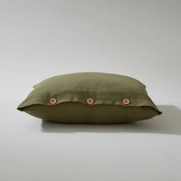 Cotton Linen Square Cushion Cover 2
