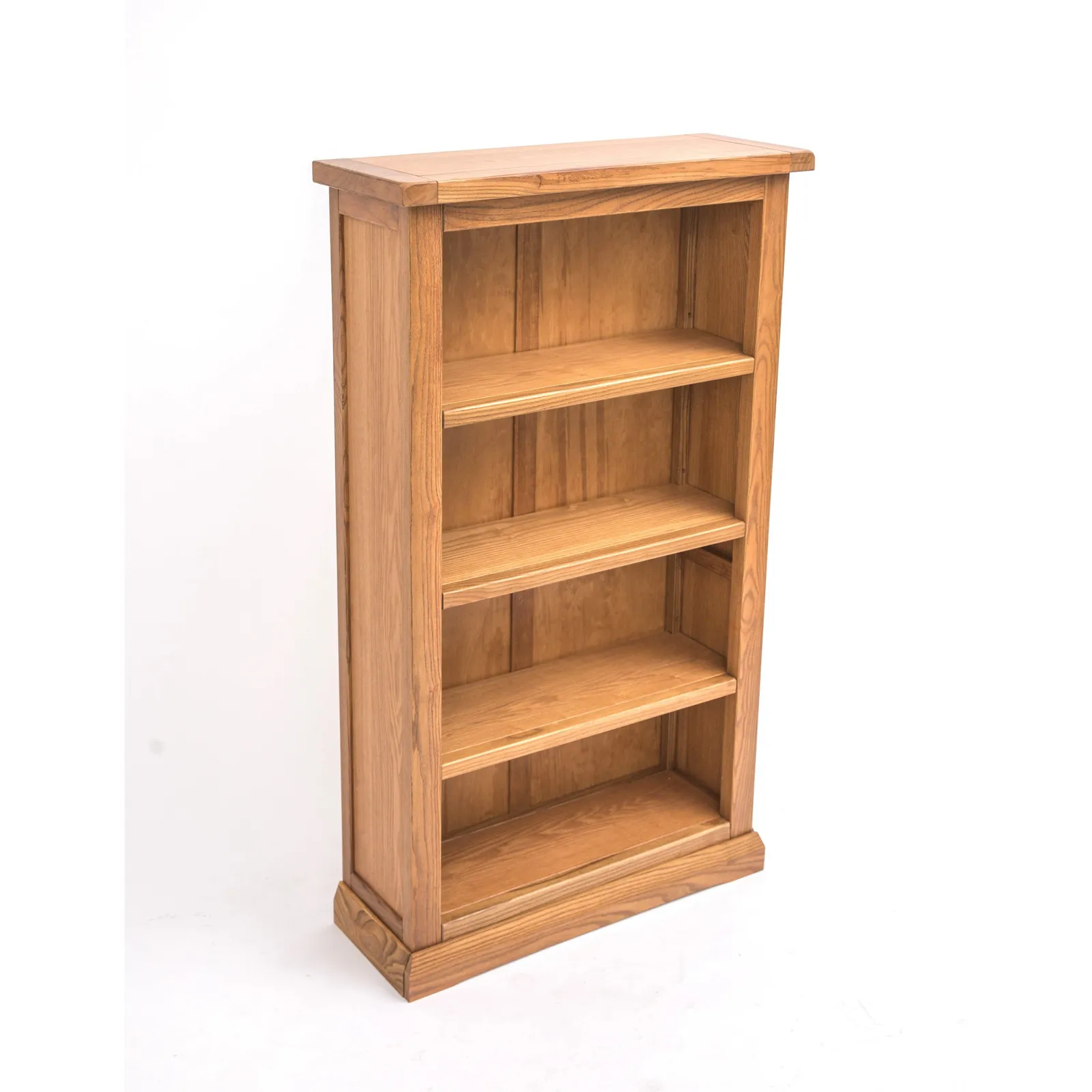 Cabinet Bits Bookcase with plinth 120x70x25cm in Light Brown 3