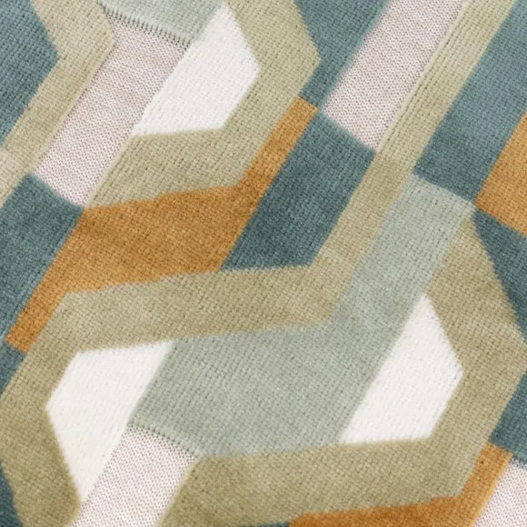 Furn. Metro Prism Velvet Square Cushion 2