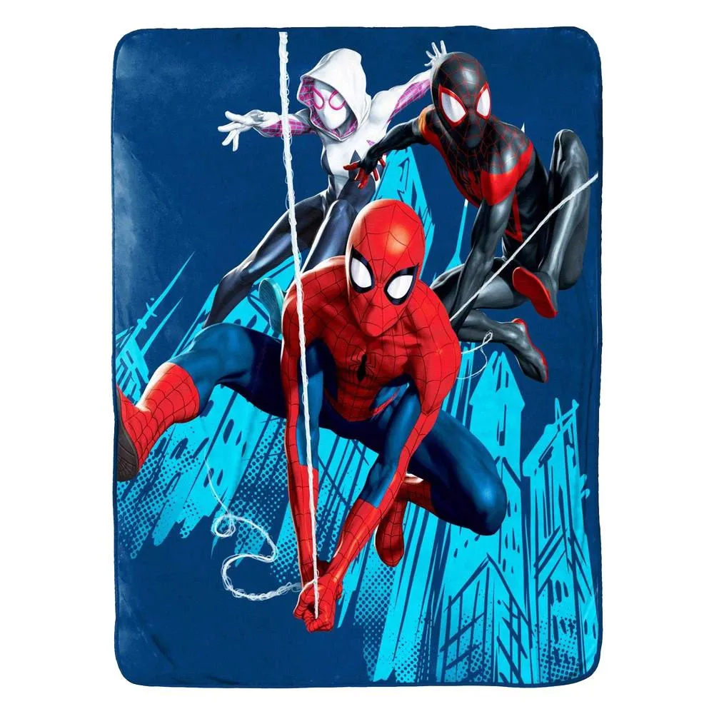 Spider-Man Plush Printed Throw
