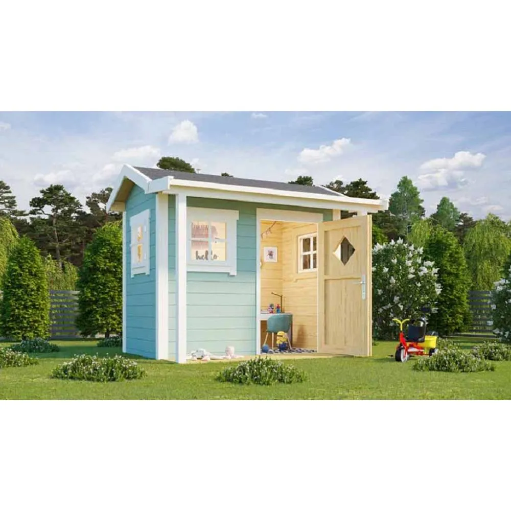 Lasita Maja Ltd Pingo-Log Cabin, Garden Room, Home Office - L230xW189.4xH188.1 cm in Natural 5