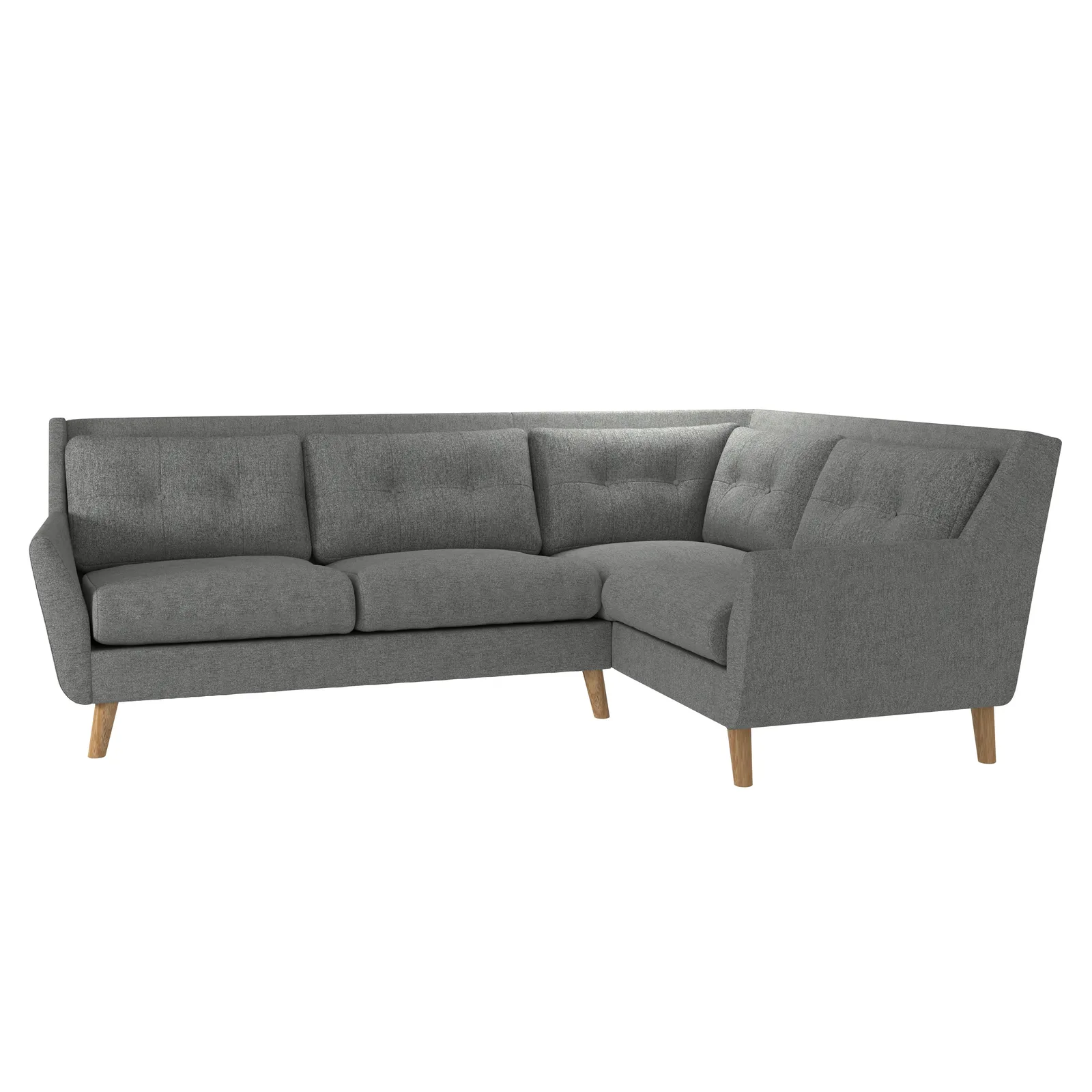 Halston Fabric Corner Sofa Grey