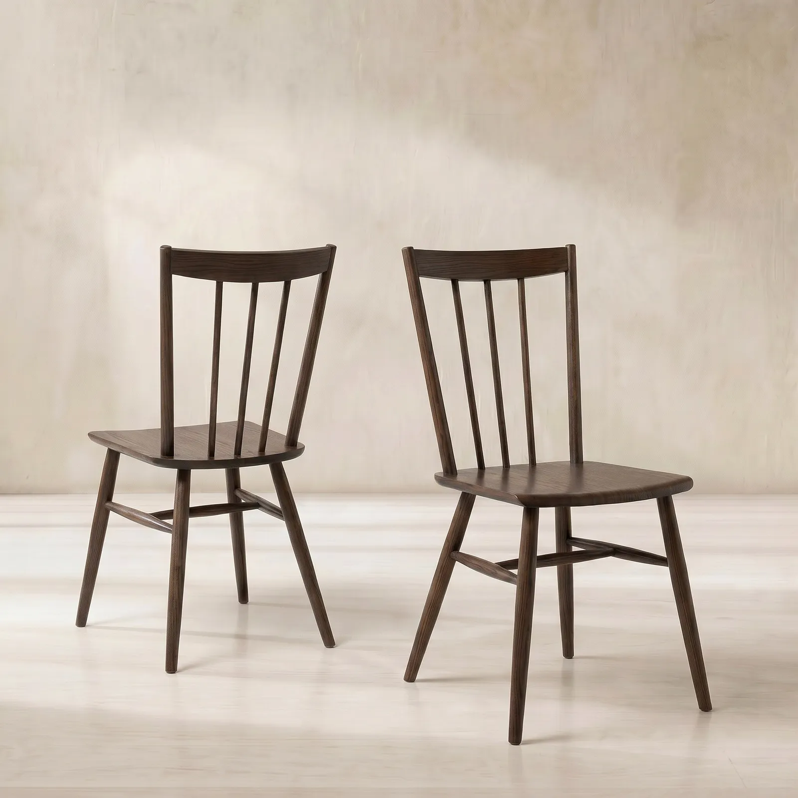 Ercol Fairmile Dining Chair (Gib), Ash Wood | Barker & Stonehouse 1