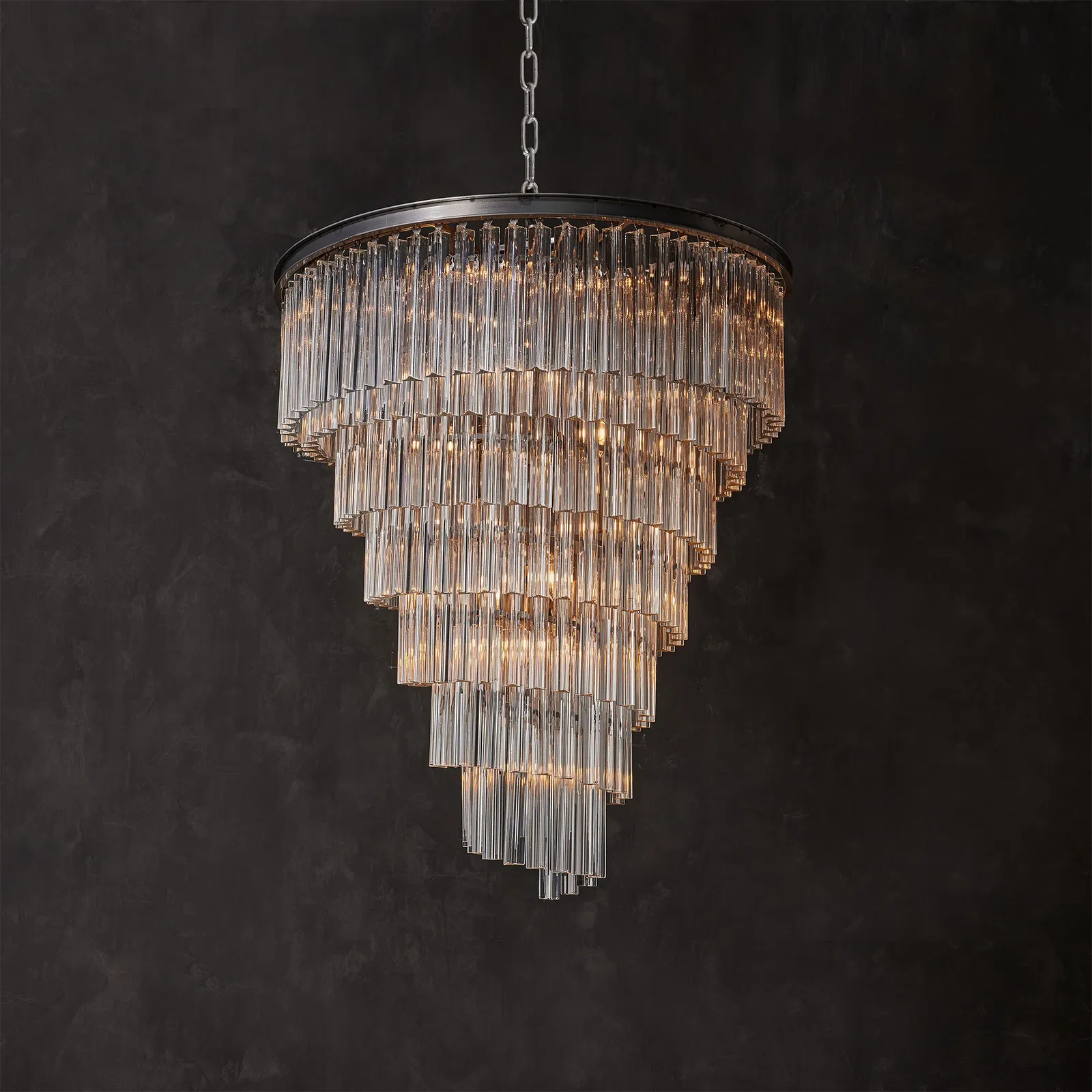 Timothy Oulton Paradise Spiral Medium Pendant Light Metal | Barker & Stonehouse 3