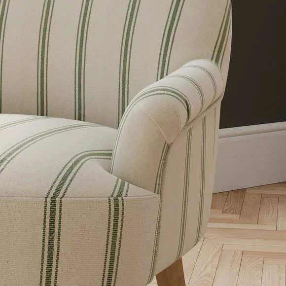 Petit Folkstone Stripe Armchair 4