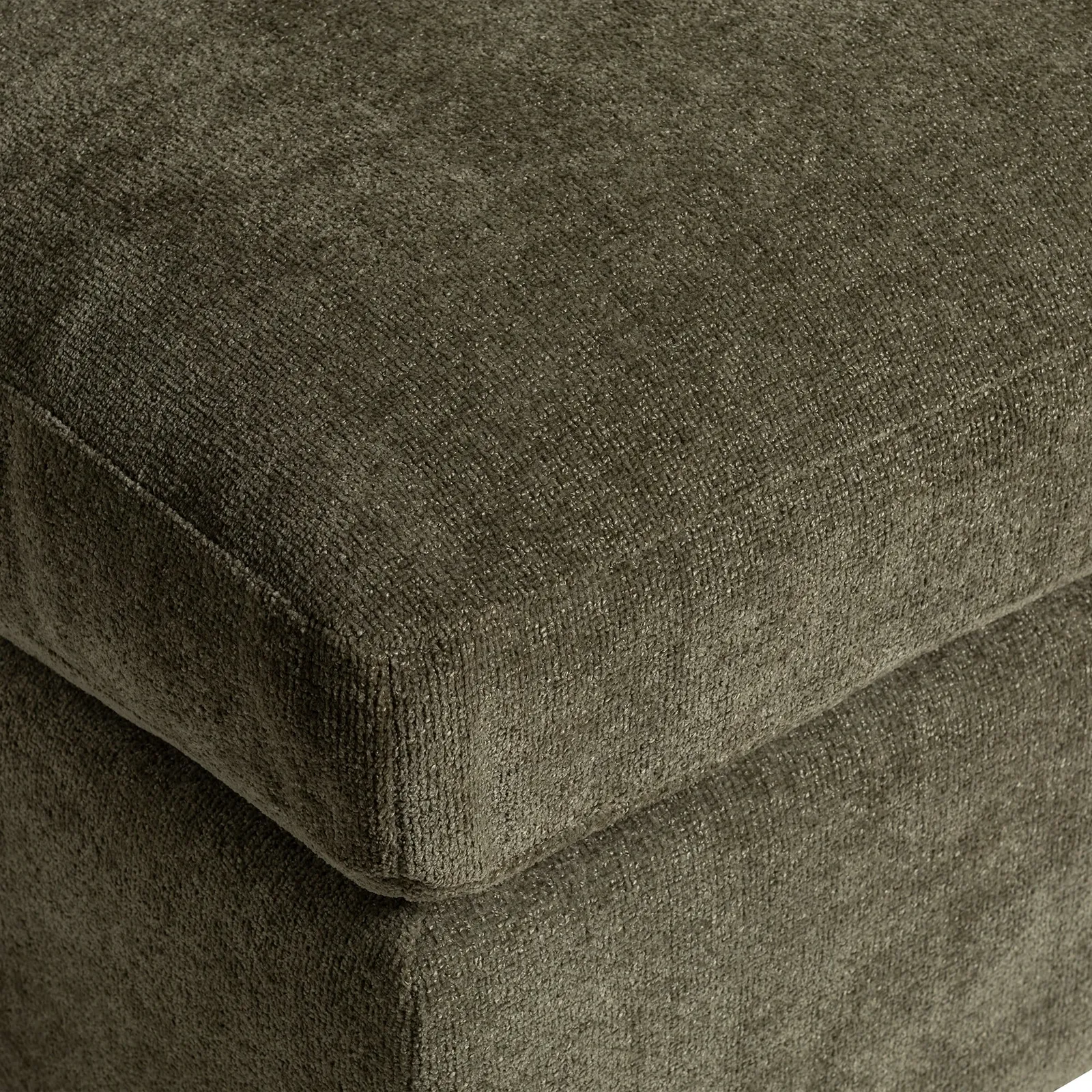 Alaska U Shaped Corner Sofa, Green Velvet | Barker & Stonehouse 6