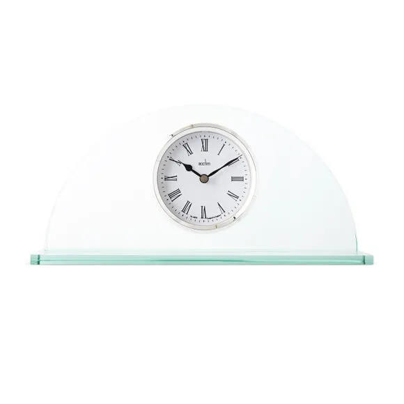 Acctim Milton Glass Mantel Clock