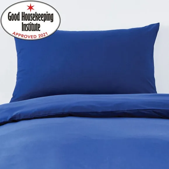 Non Iron Plain Dye Standard Pillowcase Pair