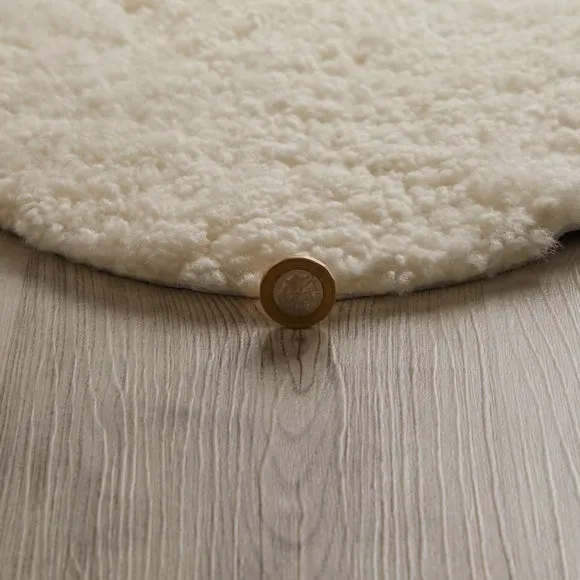 Curly Single Sheepskin Rug 5