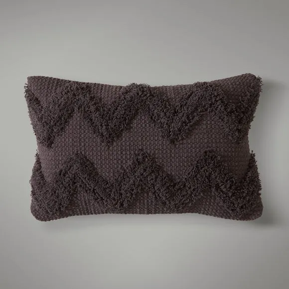 Zig Zag Tufted Cotton Cushion 3