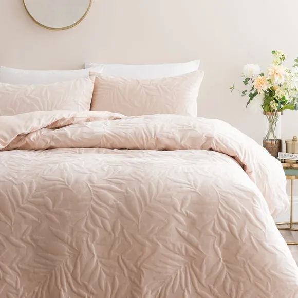 Nya Velvet Pinsonic Duvet Cover & Pillowcase Set 2
