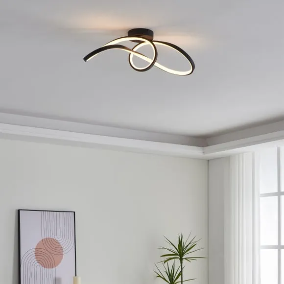 EGLO Calarossa-Z Smart Colour Changing LED Ceiling Light