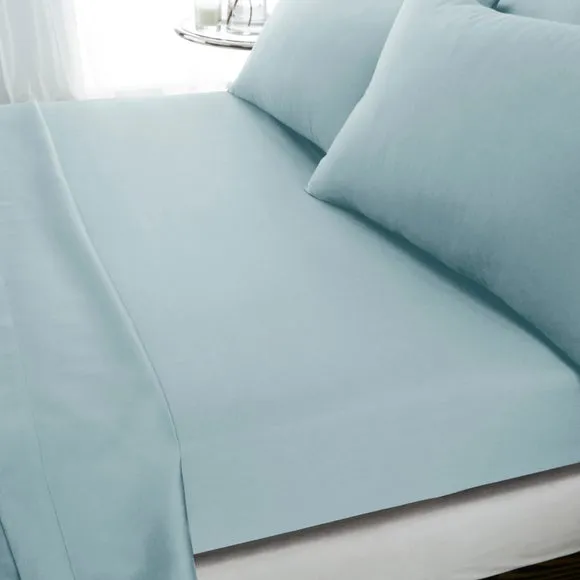Hotel 230 Thread Count 100% Cotton Sateen Fitted Sheet