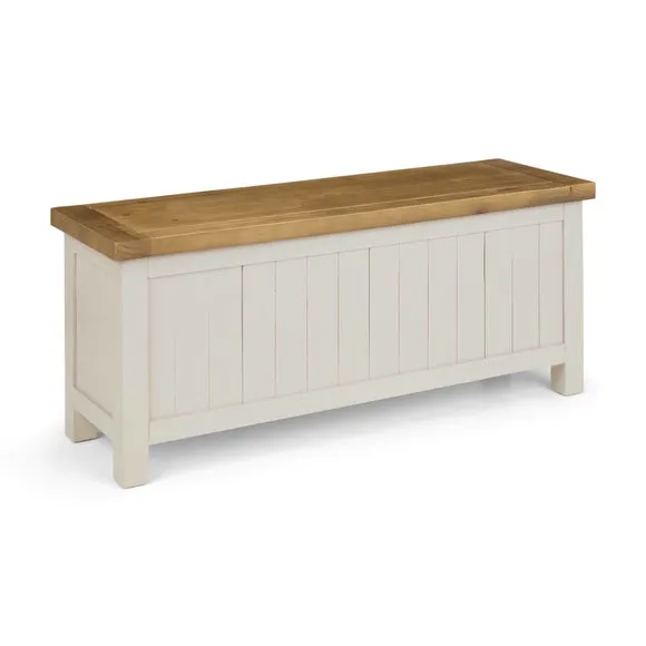 Caleb Wooden Storage Bench 3