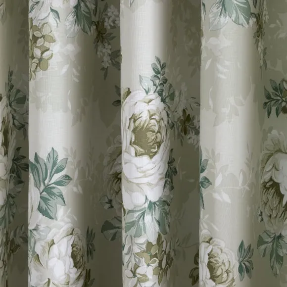 Darla Floral Eyelet Curtains 3