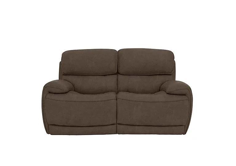 Rocco 2 Seater Fabric Power Rocker Sofa with Headrests - Dark Grey - Sofas and Armchairs - In Time for Christmas