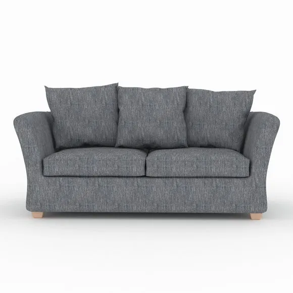 Emmett Chenille 2 Seater Double Sofa Bed 4