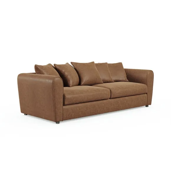 Blake Arizona Faux Leather 4 Seater Sofa 6