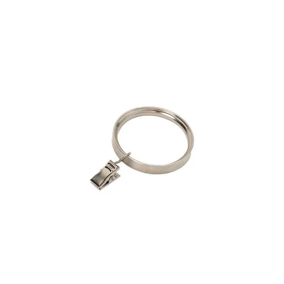 Luxe Curtain Rings with Clips Dia. 28mm