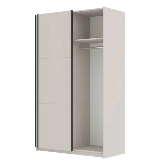 Ivan 120cm Sliding Wardrobe 6
